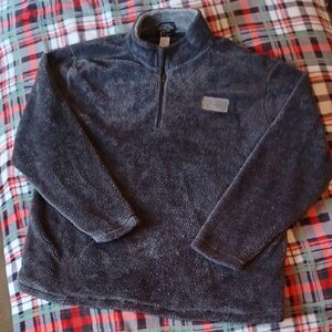 Men's Gray Fleece Sweater